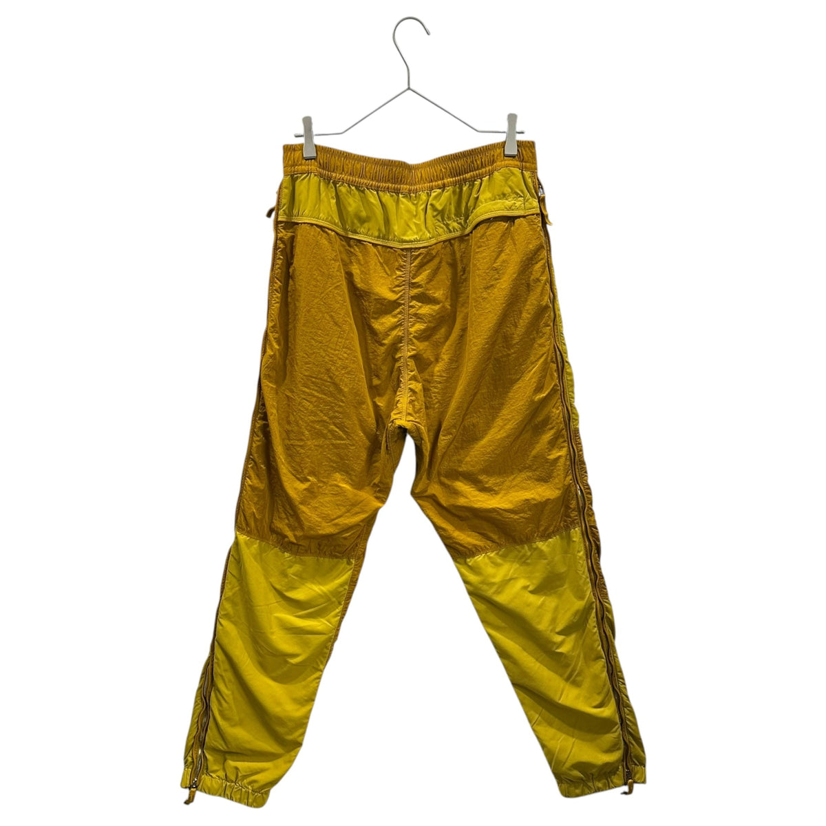 STONE ISLAND 24AW Brushed Nylon Loose Pants Yellow Size W31