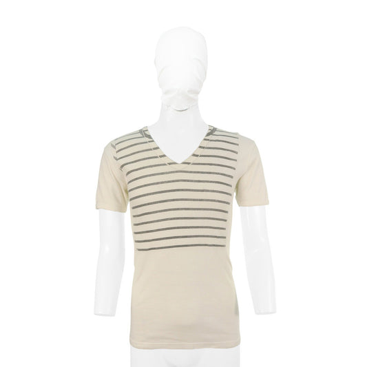 Maison Martin Margiela 1999SS Cotton T-Shirt White Gray