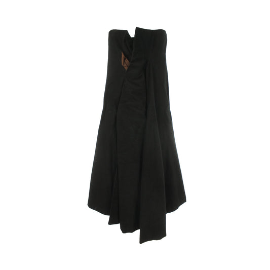 Yohji Yamamoto 2000 A/W Midi Skirt Black Size 2