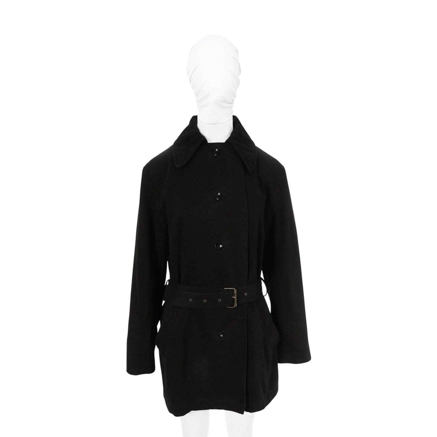 Maison Martin Margiela 1999 A/W Cotton Coat Black Size 42
