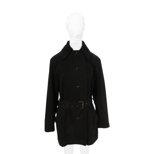 Maison Martin Margiela 1999 A/W Cotton Coat Black Size 42