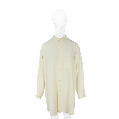 Yohji Yamamoto 1980s White Cotton Dress