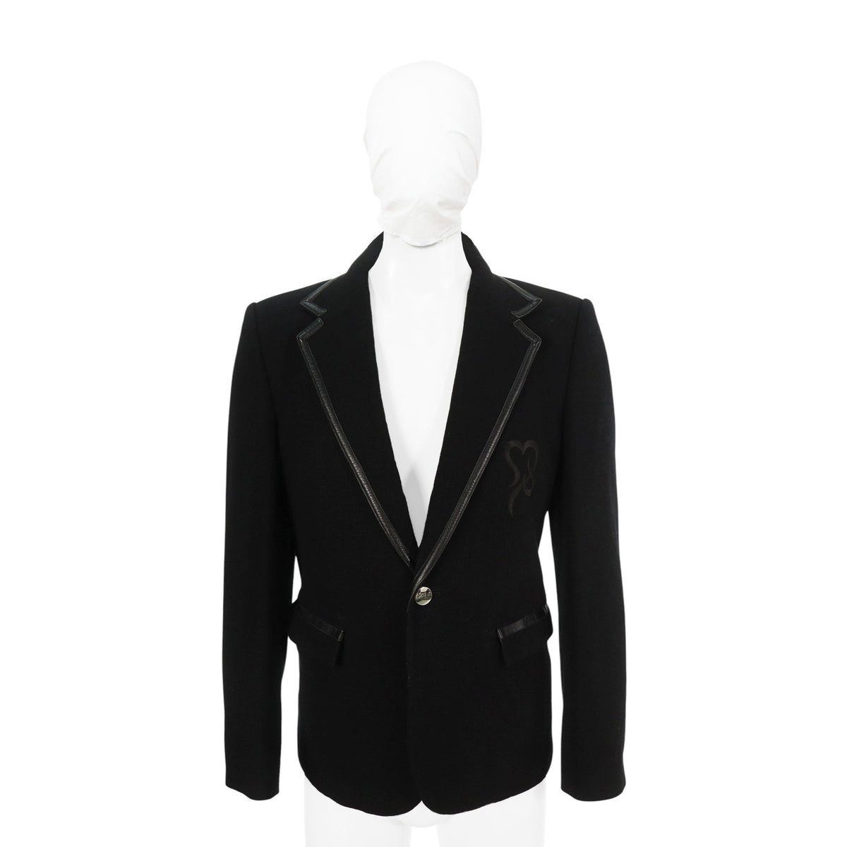 NUMBER (N)INE 2004 AW Wool Nylon Jacket Black Size 2