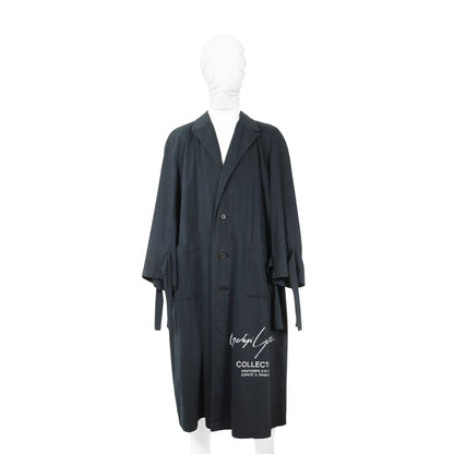 Yohji Yamamoto 84SS Green Cotton Coat