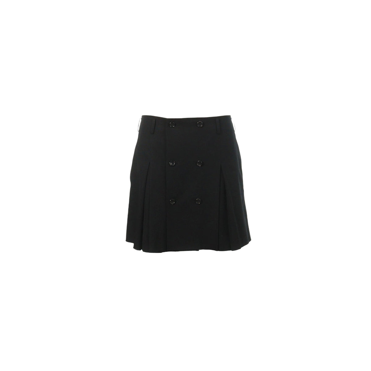 COMME des GARCONS 2011 S/S Wool Skirt Black Size M