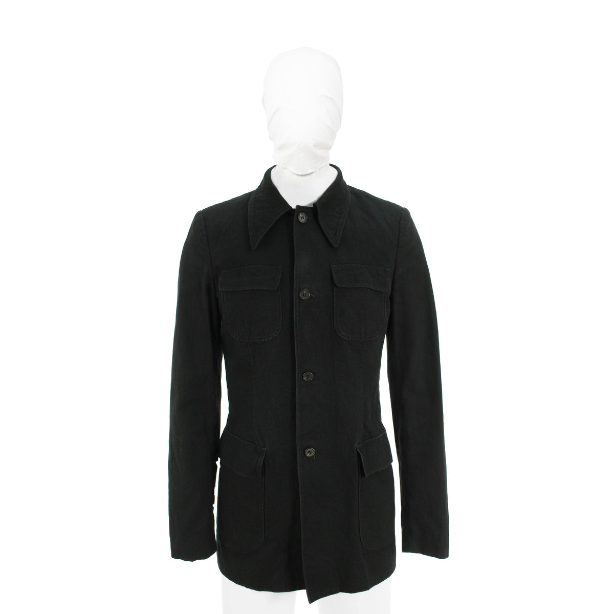 Maison Martin Margiela 1995 S/S Cotton Jacket Black Size L