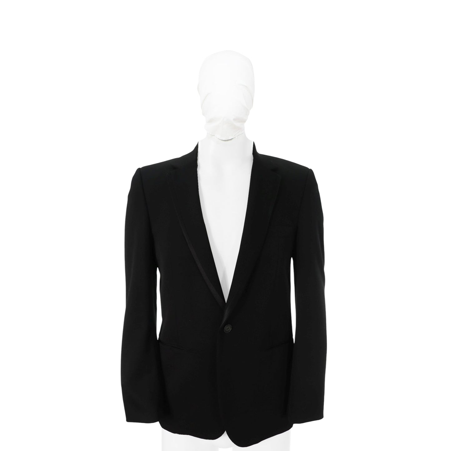 NUMBER (N)INE 2005 AW Wool Silk Jacket Black Size 3