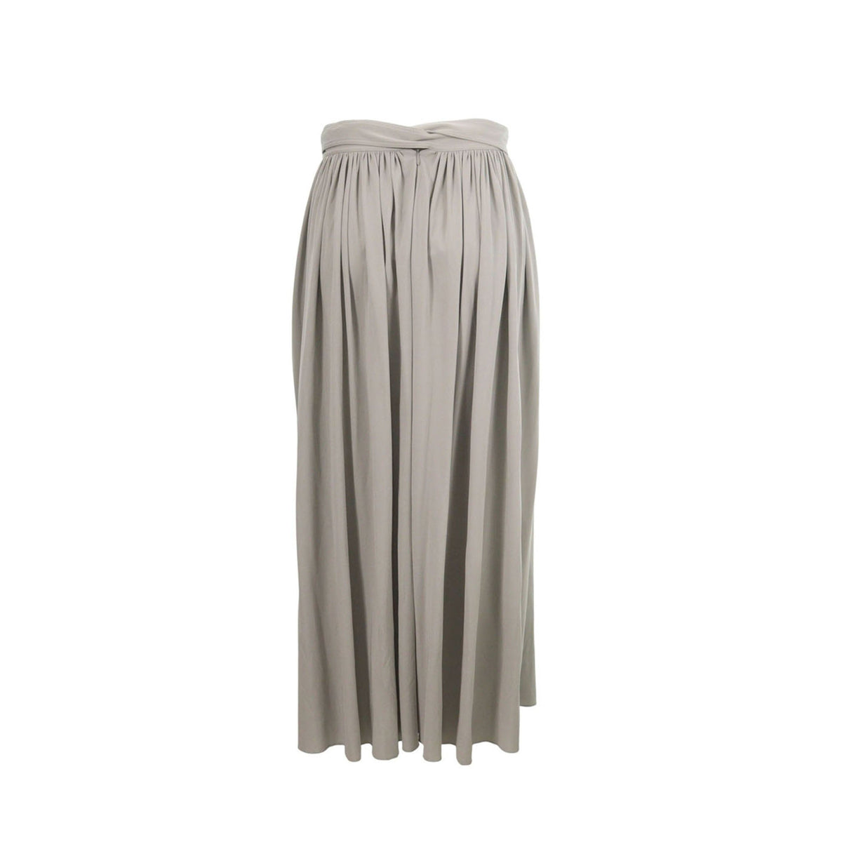 Celine CÉLINE by Phoebe Philo Light Gray Rayon Skirt Size 36