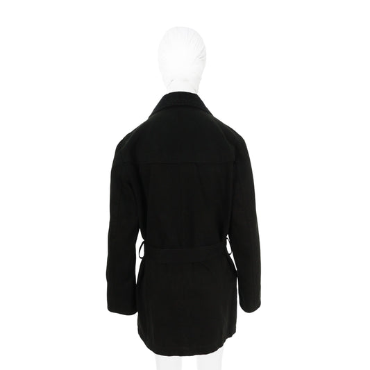 Maison Martin Margiela 1999 A/W Cotton Coat Black Size 42