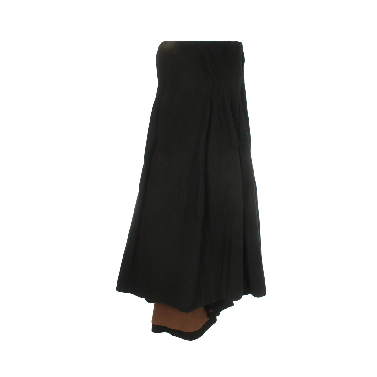 Yohji Yamamoto 2000 A/W Midi Skirt Black Size 2