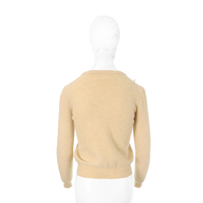 Maison Martin Margiela 2002A/W Beige Wool Sweater