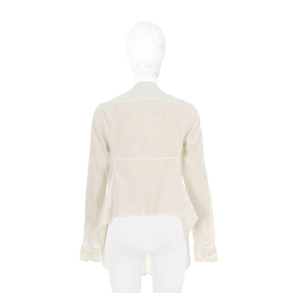 Celine CÉLINE by Phoebe Philo White Cotton Dress Size 34