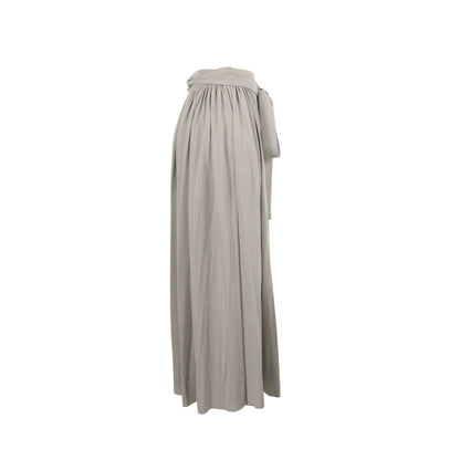 Celine CÉLINE by Phoebe Philo Light Gray Rayon Skirt Size 36
