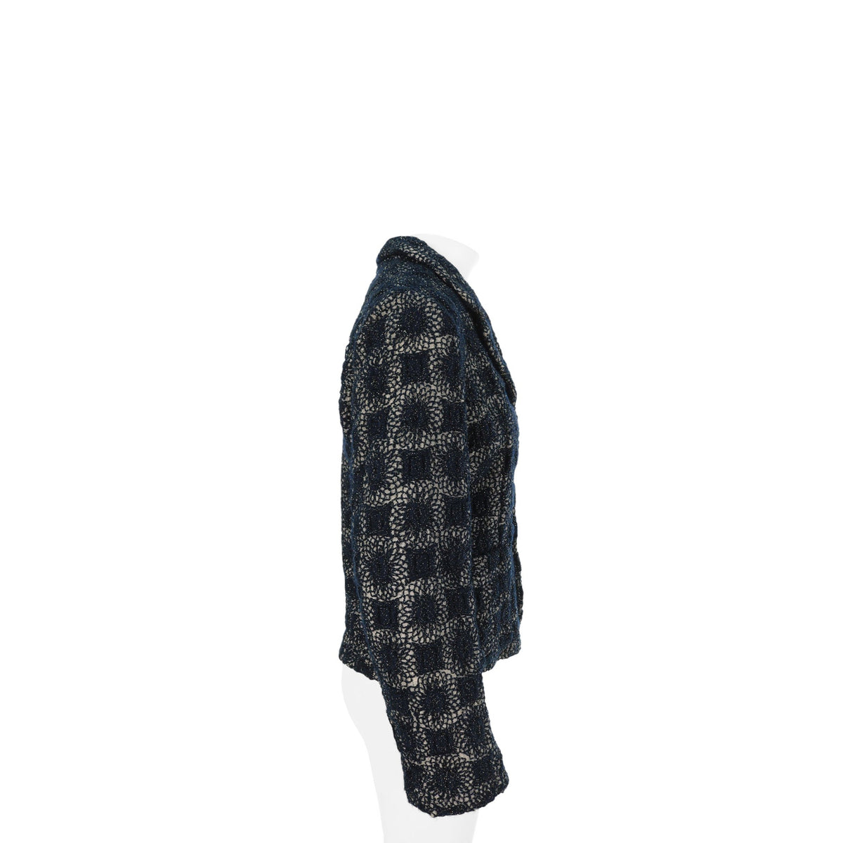 COMME des GARCONS 1995 A/W Nylon Wool Jacket Navy Size S