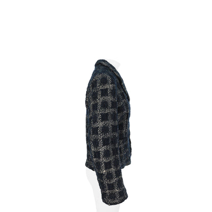 COMME des GARCONS 1995 A/W Nylon Wool Jacket Navy Size S