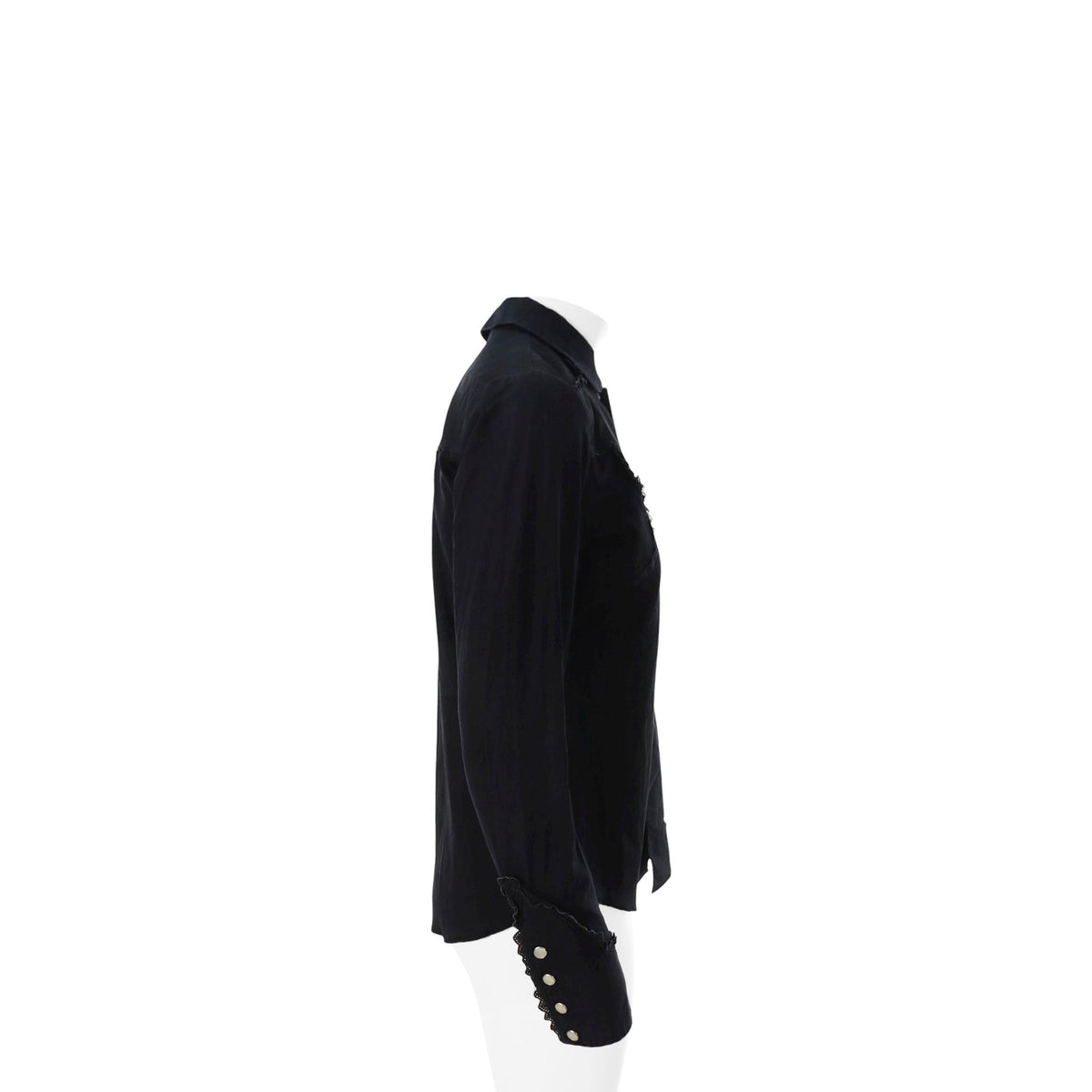 COMME des GARCONS 2004 S/S Cotton Shirt Dark Navy Size M