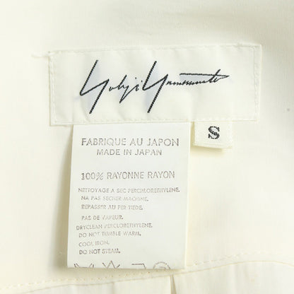 Yohji Yamamoto 1980s White Cotton Dress