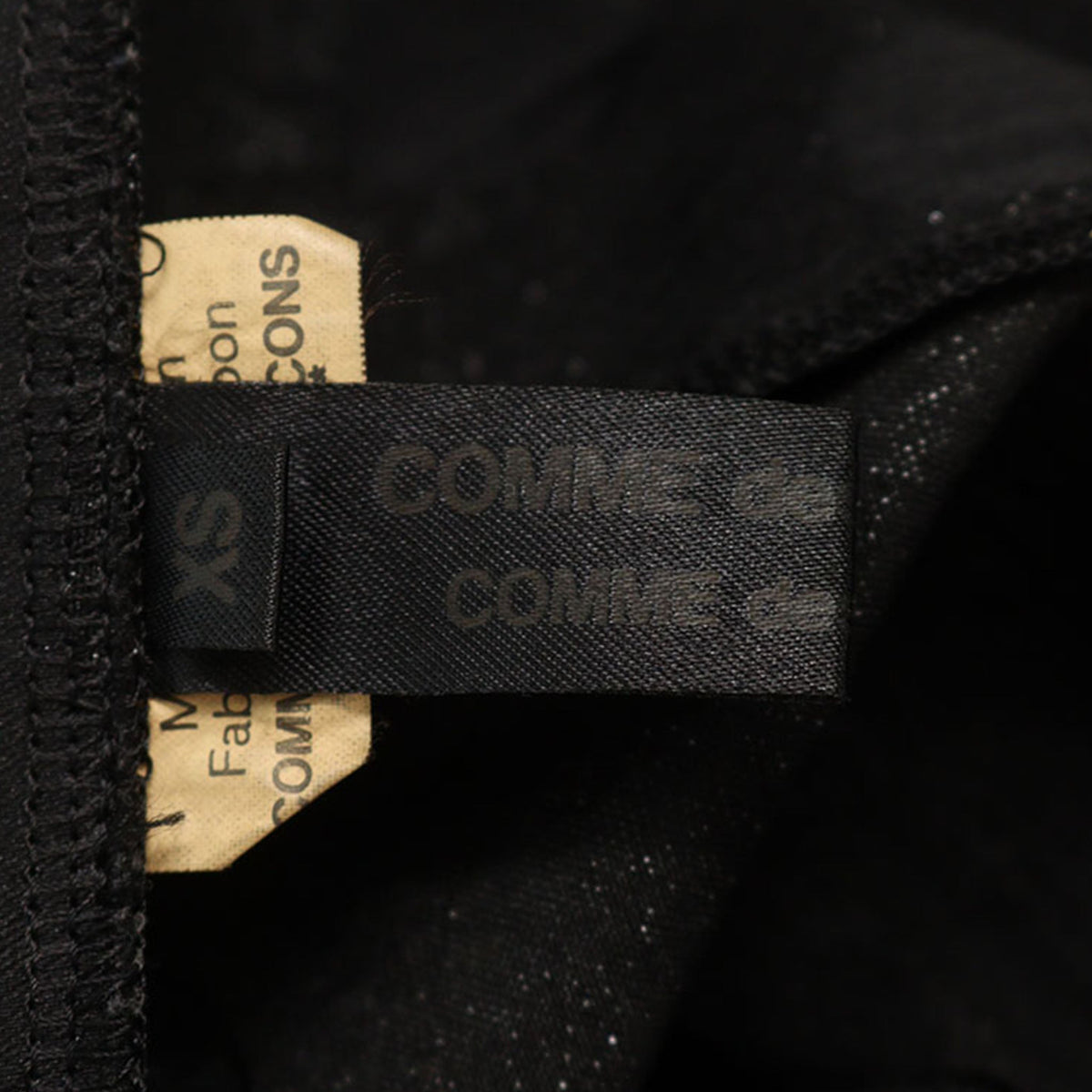 COMME des GARCONS 2021 S/S Polyester Dress Black Size XS