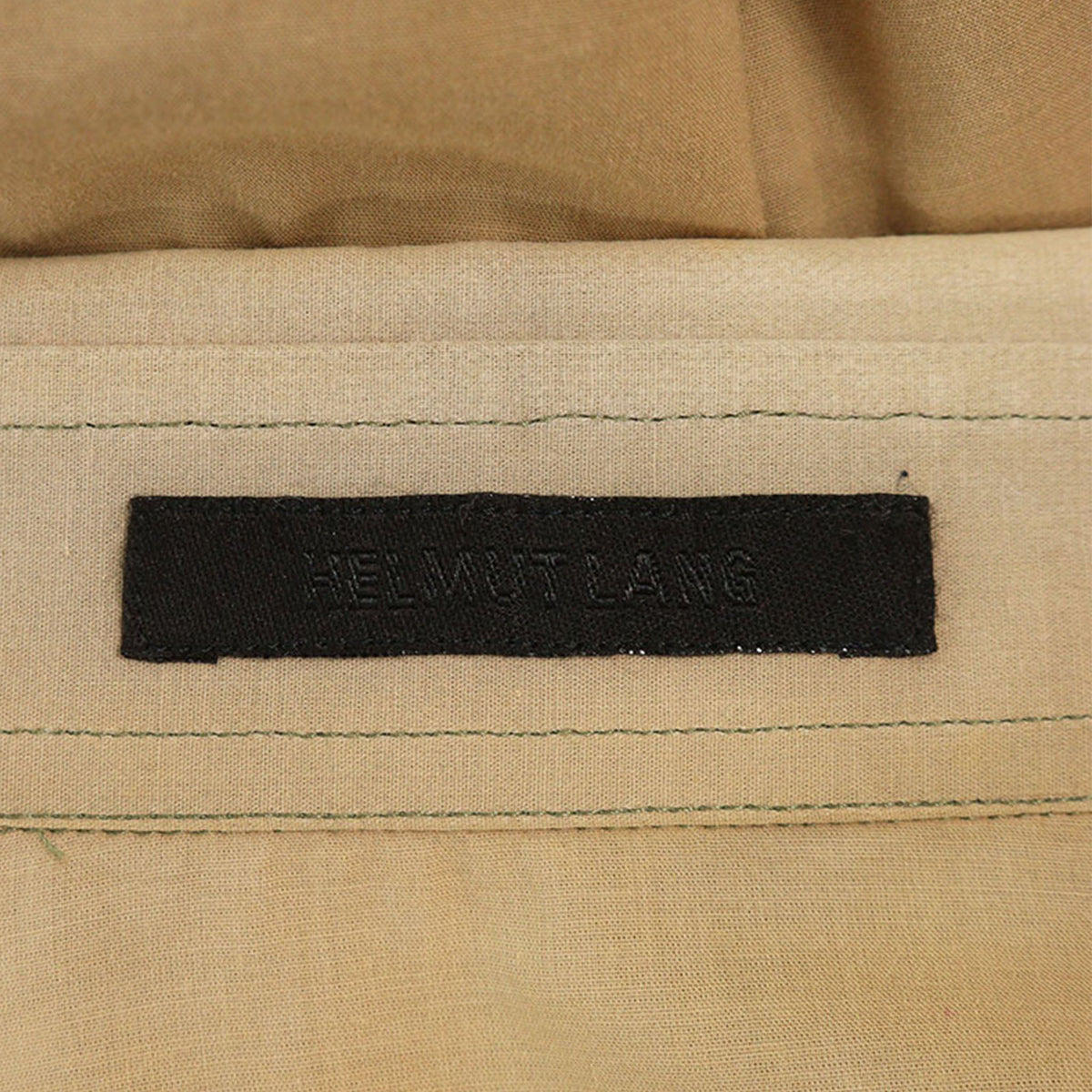 Helmut Lang 2004SS Cotton Long Sleeve Shirt Beige Size 38