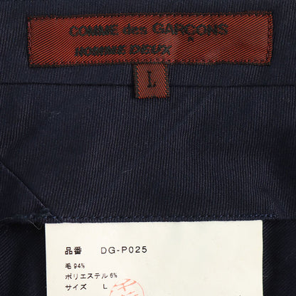 COMME des GARCONS 2002 AW Casual Pants Gray Wool Poly Size L