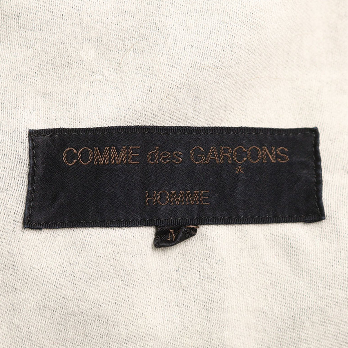 COMME des GARCONS Gray Cotton Jacket Size M