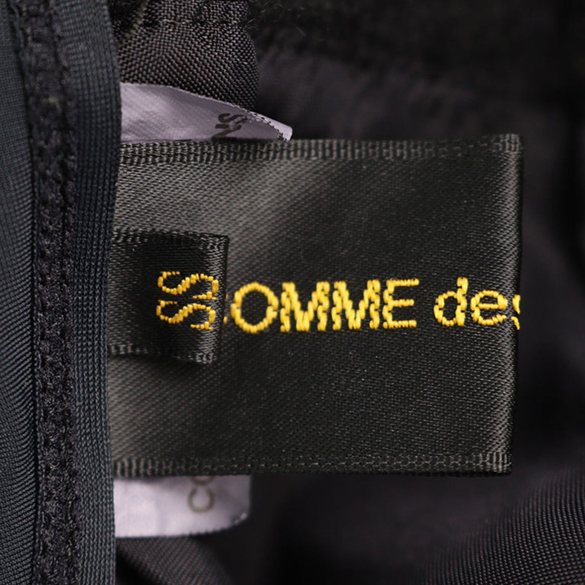 COMME des GARCONS 2007 A/W Wool Nylon Jacket Black Size SS