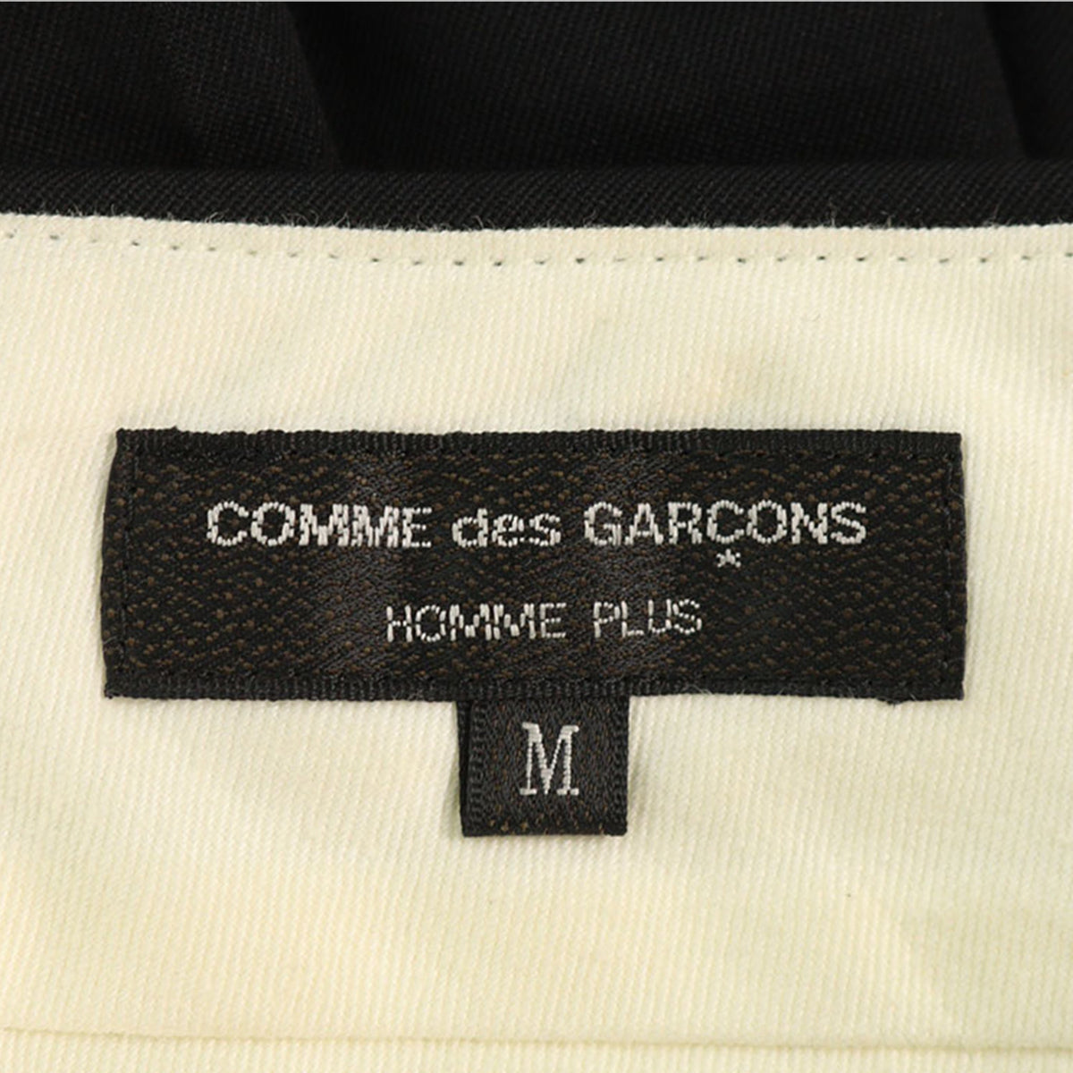 COMME des GARCONS 2011 S/S Wool Skirt Black Size M