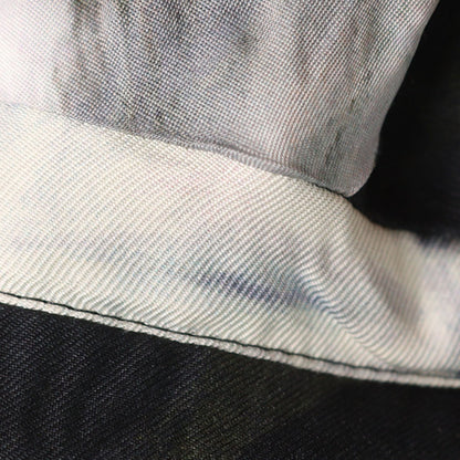 Alexander McQUEEN 2016 A/W Silk Pants Black/White Size 44