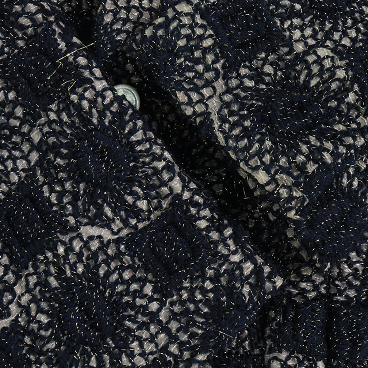 COMME des GARCONS 1995 A/W Nylon Wool Jacket Navy Size S