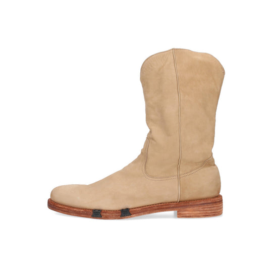 NUMBER (N)INE 2007 S/S Beige Boots Size 10