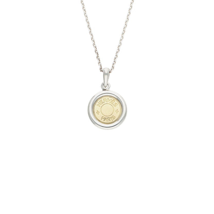 Hermes HERMÈS 2000s Two-Tone Silver Gold Necklace
