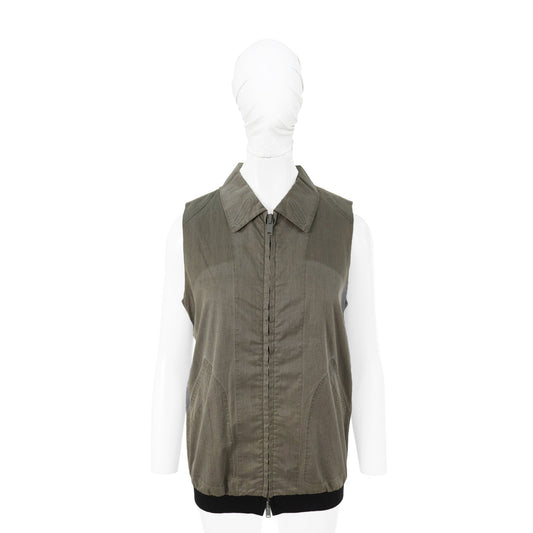 UNDERCOVER 1999 S/S Gray Black Cotton Vest