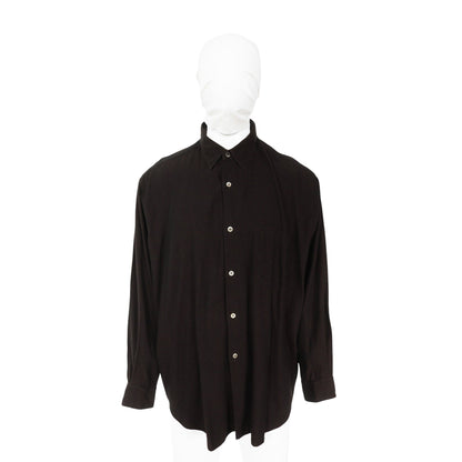 COMME des GARCONS Cotton Long Sleeve Dark Brown