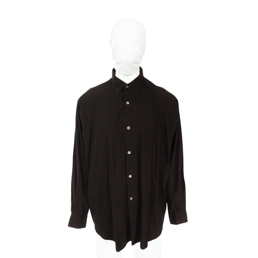 COMME des GARCONS Cotton Long Sleeve Dark Brown