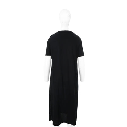 VERONIQUE BRANQUINHO Cotton Dress Dark Navy Size 40