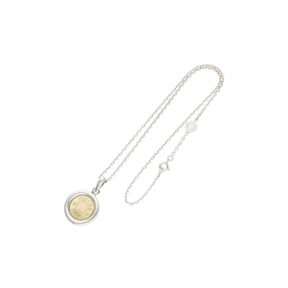 Hermes HERMÈS 2000s Two-Tone Silver Gold Necklace