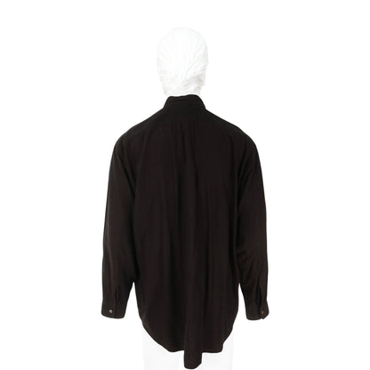 COMME des GARCONS Cotton Long Sleeve Dark Brown