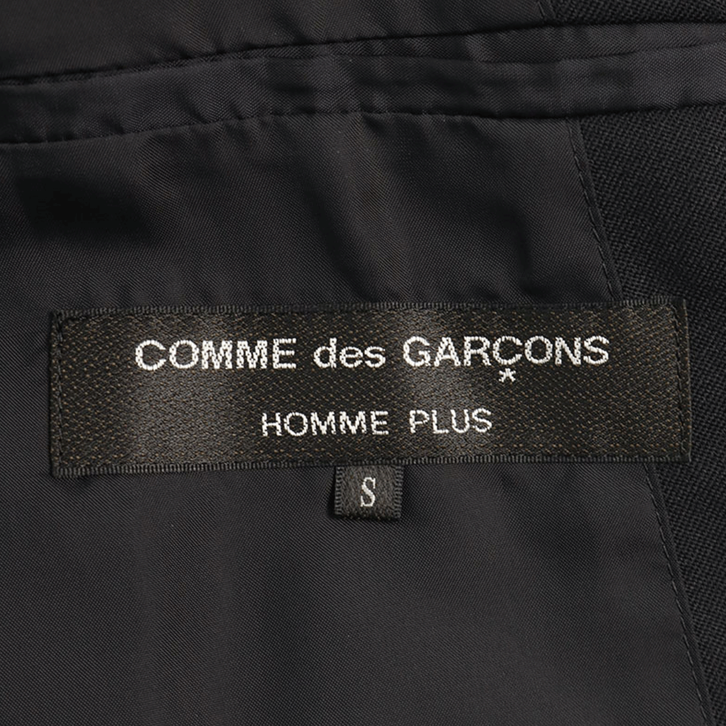 COMME des GARCONS 2012S/S Wool Jacket Black Size S