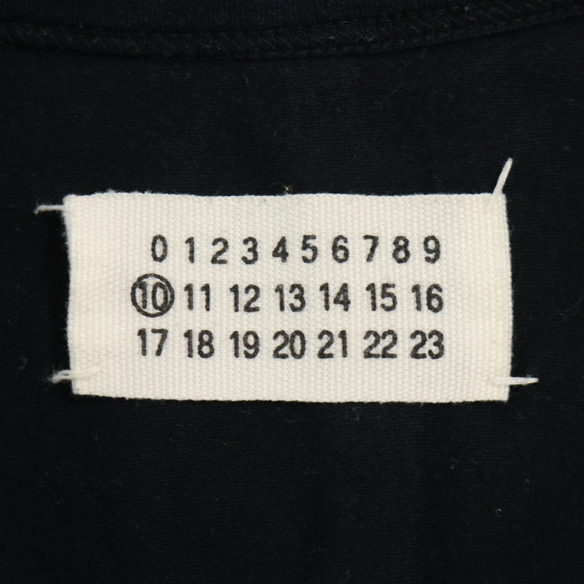 Maison Martin Margiela 10 2003 A/W Black T-Shirt Size 46