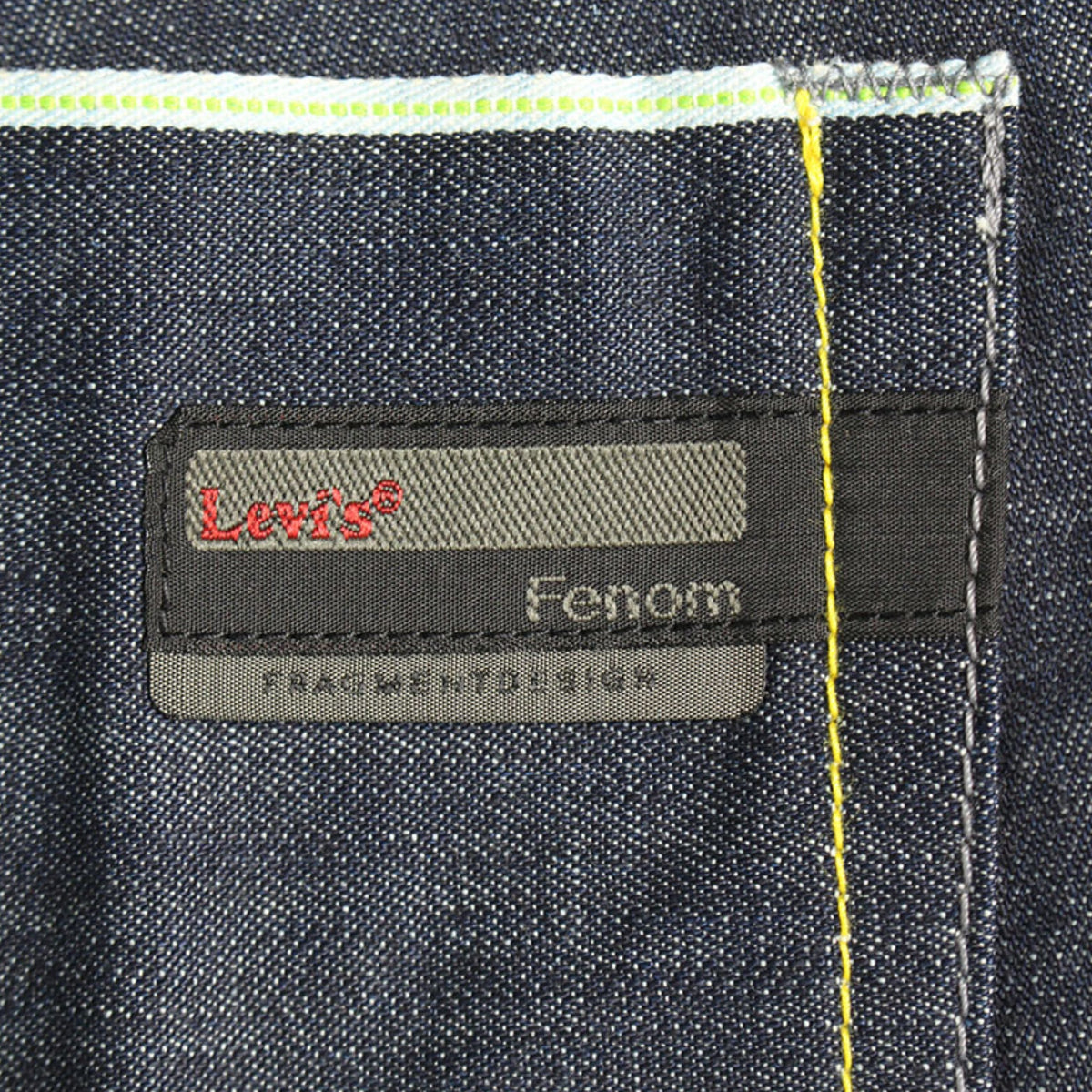 Levi's Fenom Indigo Cotton Pants Blue Size 34