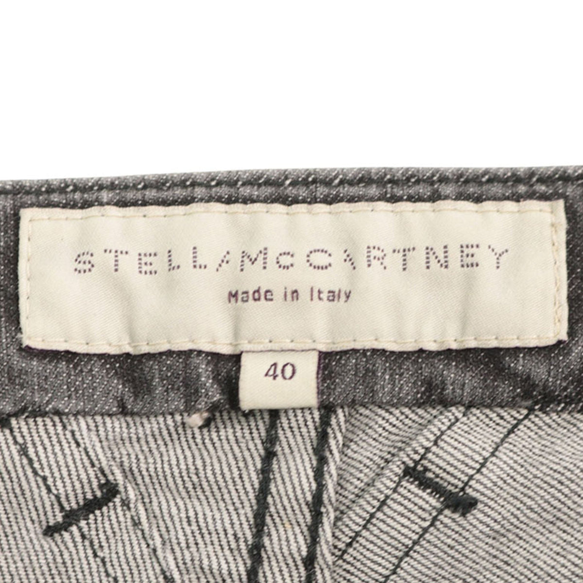 STELLA McCARTNEY 2004 Gray Denim Jeans Size 40