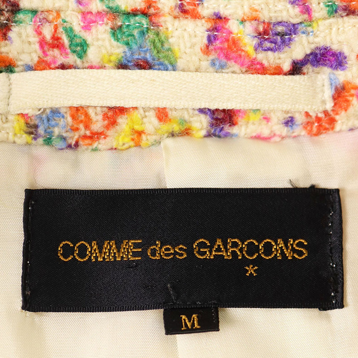 COMME des GARCONS 1992 S/S Wool Cupra Multi Coat Size M