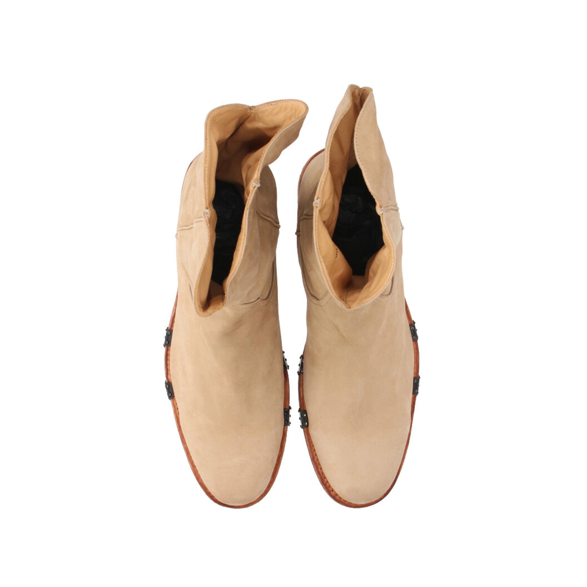 NUMBER (N)INE 2007 S/S Beige Boots Size 10