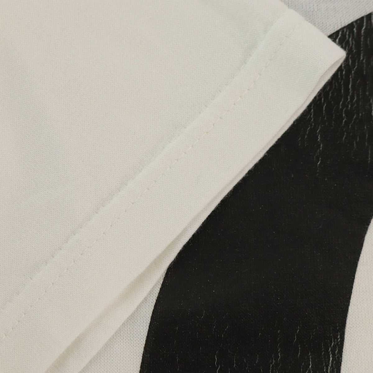 NUMBER (N)INE Cotton T-Shirt White Black Size 3