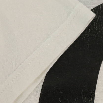 NUMBER (N)INE Cotton T-Shirt White Black Size 3