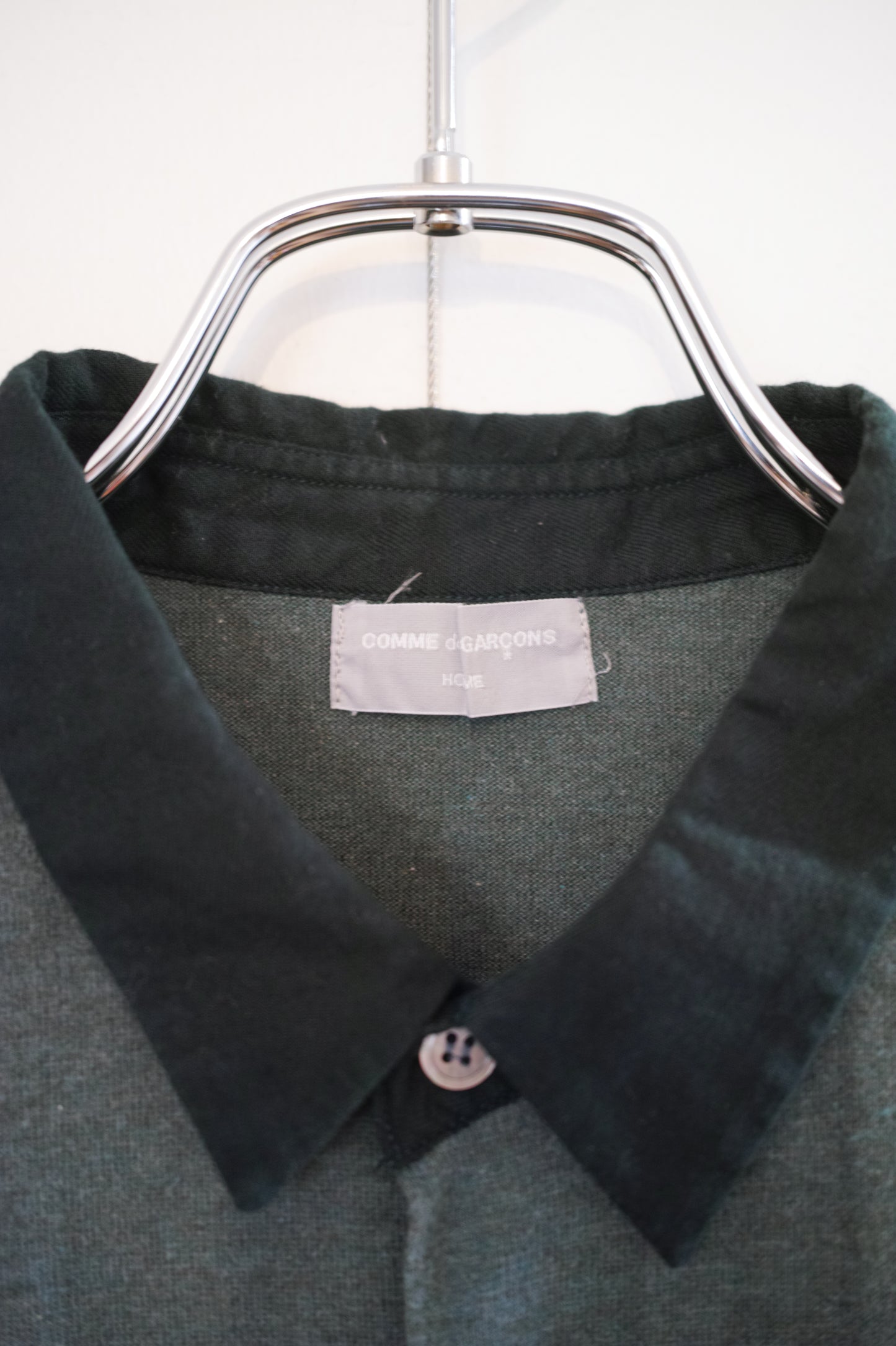 COMME des GARCONS HOMME 1991 L/S Shirt Olive Size XL