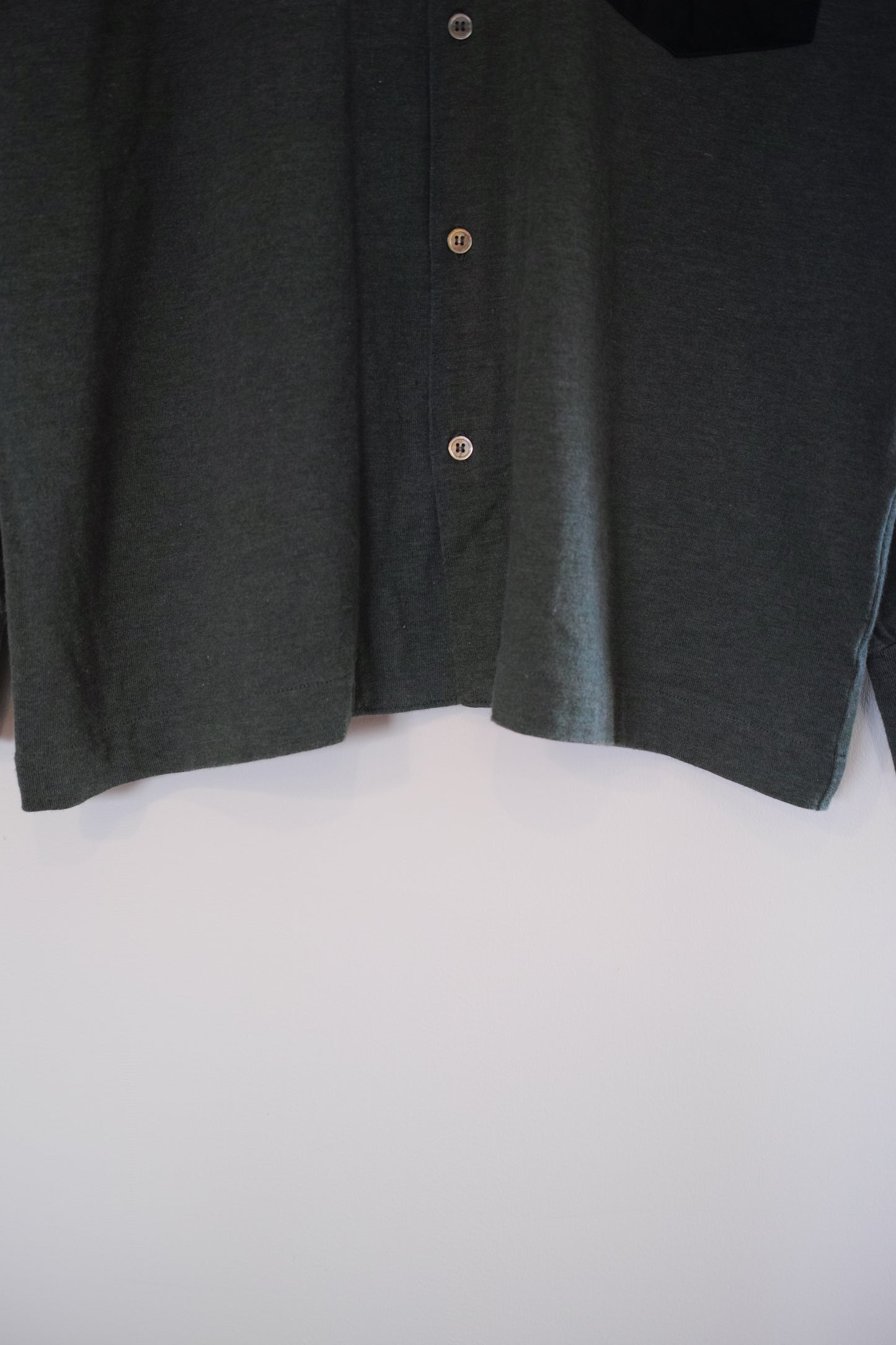 COMME des GARCONS HOMME 1991 L/S Shirt Olive Size XL