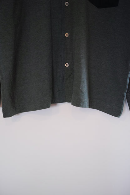 COMME des GARCONS HOMME 1991 L/S Shirt Olive Size XL