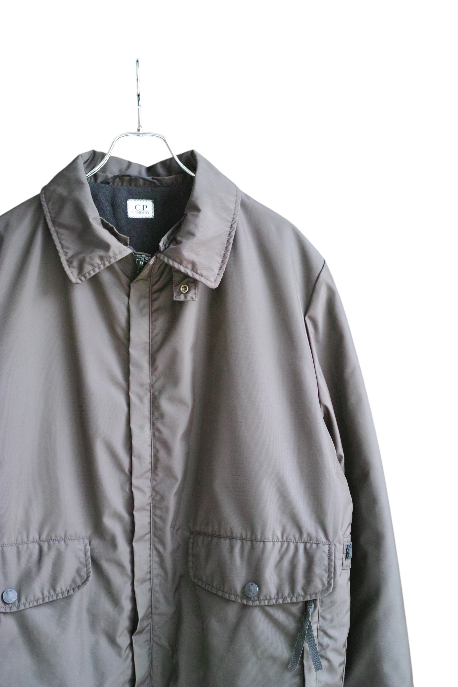 C.P. Company - C.P. COMPANY Urban Protection by Moreno Ferrari Zip up nylon shell jacket gray