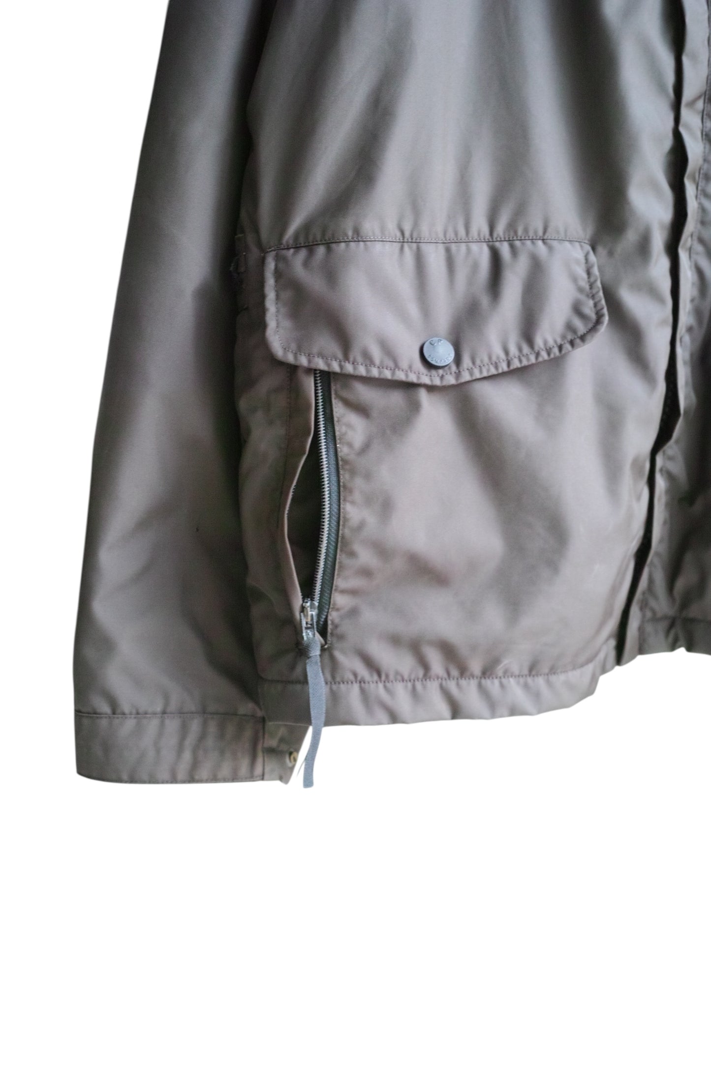 C.P. Company - C.P. COMPANY Urban Protection by Moreno Ferrari Zip up nylon shell jacket gray